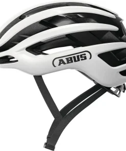 Alternative view of AirBreaker 2.0 Rennradhelm Abus Race Shiny White