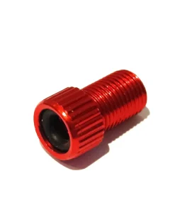 Alternative view of Presta Ventil Aufsatz / Pumpaufsatz / Ventiladapter, rot