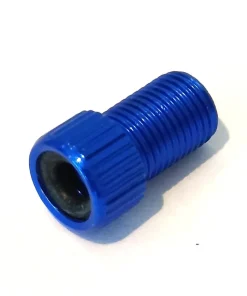 Presta Ventil Aufsatz / Pumpaufsatz / Ventiladapter, dunkelblau