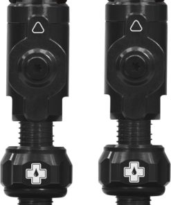 Tubeless Valves Big Bore Hybrid 65mm Black