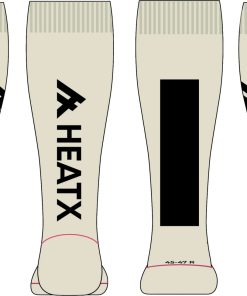 Carvesocks and Battery sand/black S