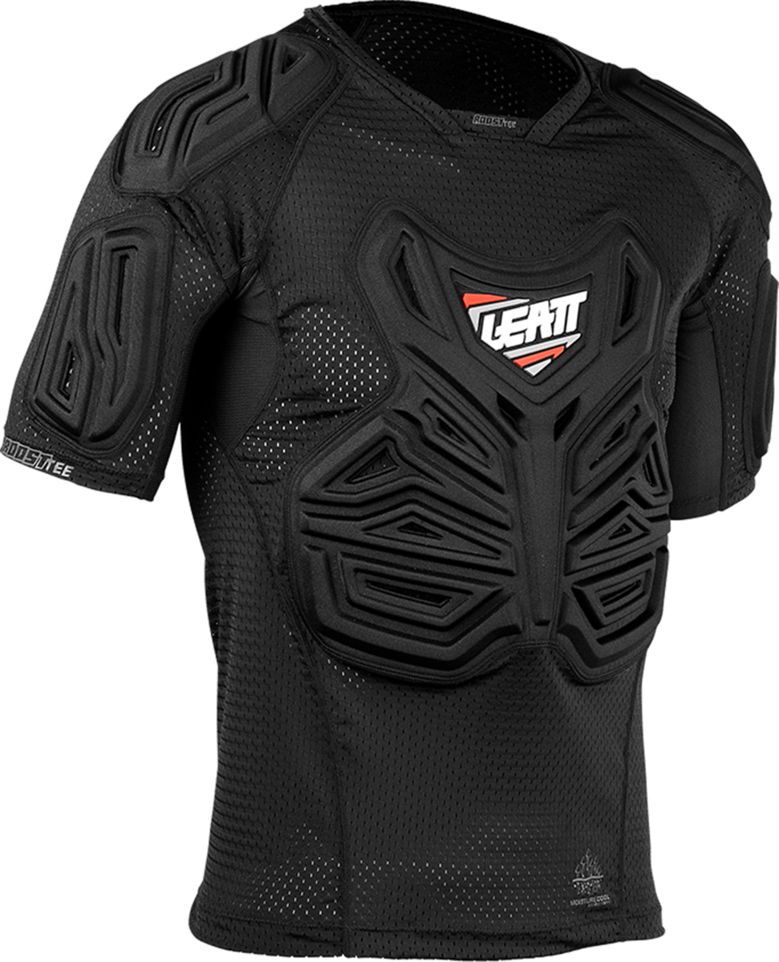 schwarzes Roost-T-Shirt, XXL