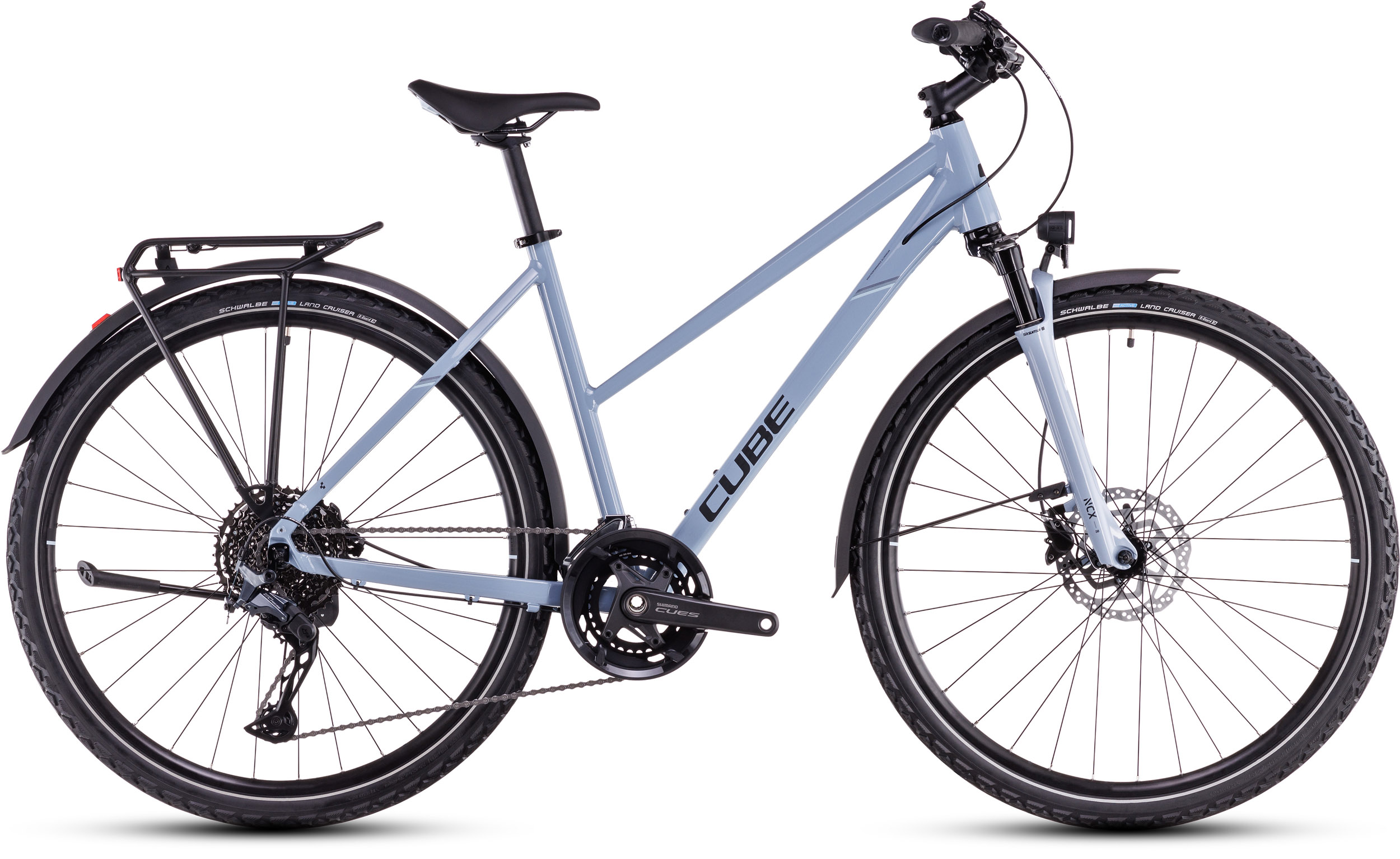 Cube Nature EXC Allroad Lady pigeonblue´n´black – Bild 2