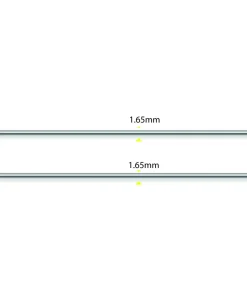 SAPIM Speiche D-Light 2.0-1.65-2.0 mm, Pack à 100 Stück, silber