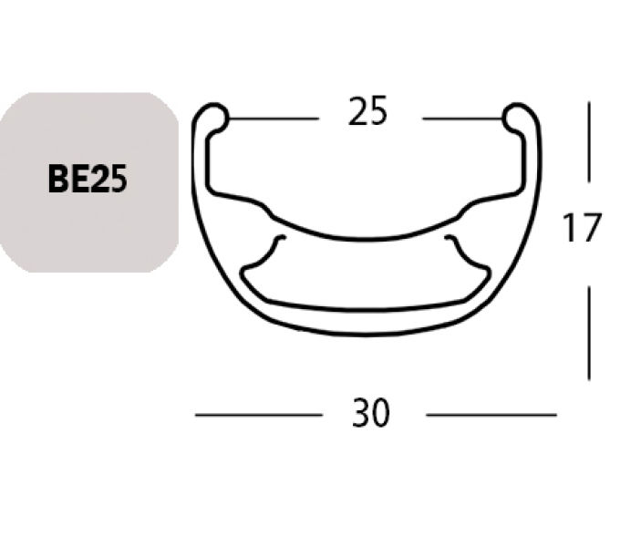 Exal Felge BE25 – Bild 2