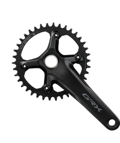 Kurbelgarnitur/Kettenblatt Shimano GRX FC-RX610-1 38t 12s Schwarz