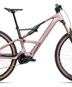 Alternative view of Orbea Rise Sl M10 420w 2025 Desert Rose/Carbon Raw Matt