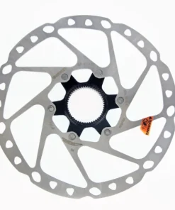 Alternative view of Shimano Bremsscheibe SM-RT64 Center Lock Externer Sicherungsring Silber