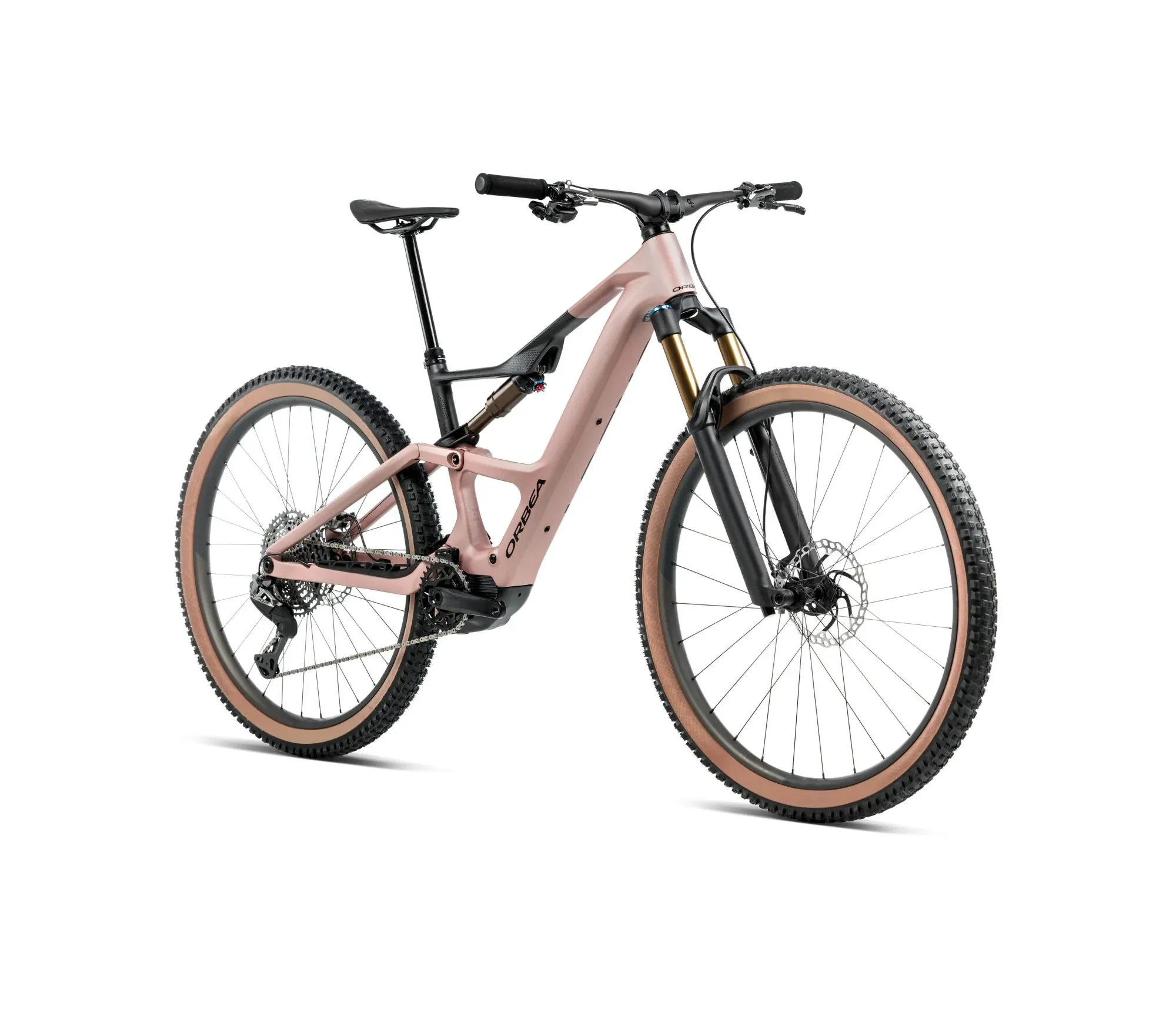 Orbea Rise SL M10 420W 2026 Desert Rose/Carbon Raw Matt – Bild 4