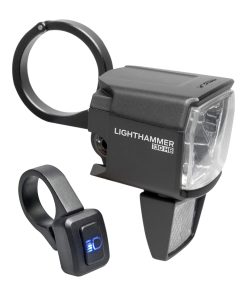 Trelock Headlight Lighthammer LS 930-HB E-B 12V DC 130 Lux