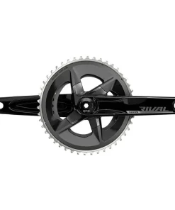 Sram Rival D1 Dub 107 Bcd 46/33t 12s Aluminium Kurbelgarnitur Ohne Innenlager 170mm Schwarz